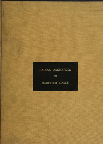 Radial changes in rarified gases. thumbnail