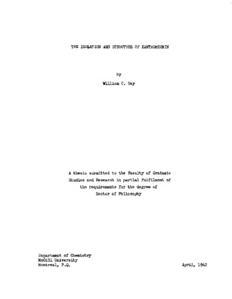 The isolation and structure of xanthomegnin. thumbnail