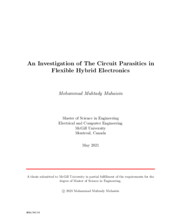 An investigation of the circuit parasitics in flexible hybrid electronics thumbnail