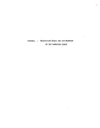 Vegetation zones and environment on the Barbados coast thumbnail