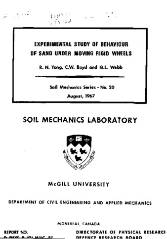 Experimental study of behaviour of sand under moving rigid wheels thumbnail