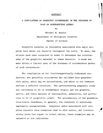 A compilation of graphitic occurrences in the Archaean of part of northwestern Quebec. thumbnail