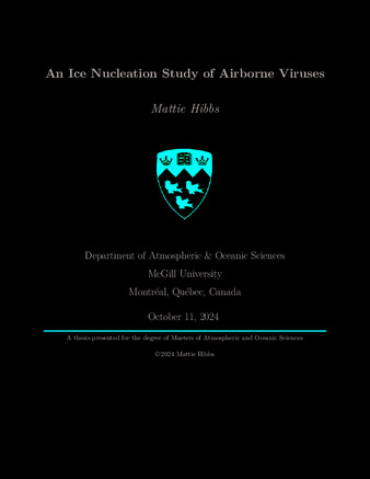An Ice Nucleation Study of Airborne VIruses thumbnail