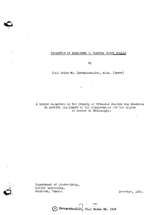 Isolation of allergens of Ttmothy grass pollen thumbnail