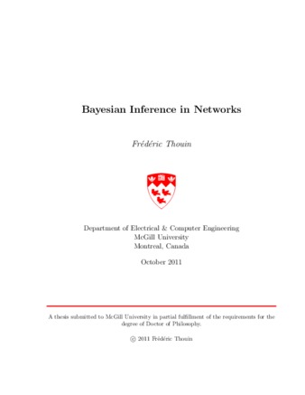 Bayesian inference in networks thumbnail