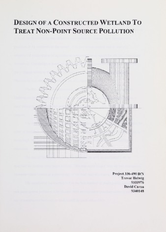 Design of a Constructed Wetland to Treat Non-Point Source Pollution thumbnail
