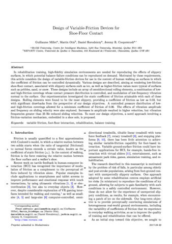 Design of Variable-Friction Devices for Shoe-Floor Contact. thumbnail