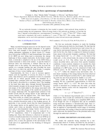 Scaling in Force Spectroscopy of Macromolecules thumbnail