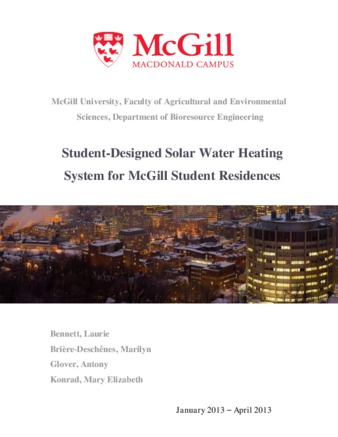 Student-designed solar heating systems for McGill student residences thumbnail