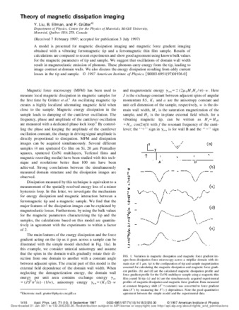 Theory of magnetic dissipation imaging thumbnail