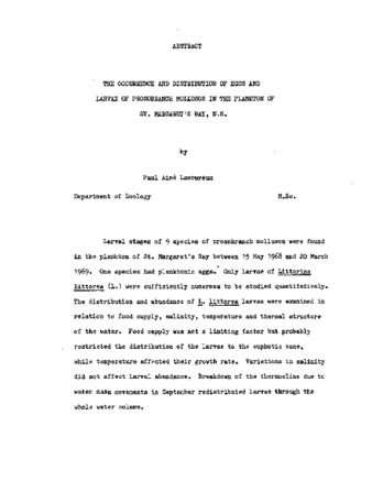 The occurrence and distribution of eggs and larvae of prosobranch Molluscs in the plankton of St. Margaret's Bay, N.S. thumbnail