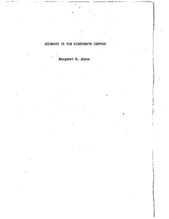 Allegory in the eighteenth century. thumbnail