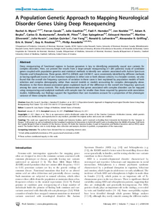 A Population Genetic Approach to Mapping Neurological Disorder Genes Using Deep Resequencing thumbnail