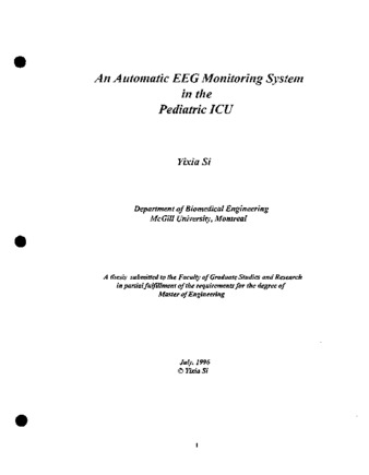 An automatic EEG monitoring system in the pediatric ICU thumbnail