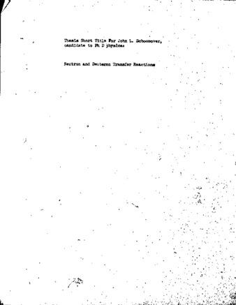 Neutron and deuteron transfer reactions in the A = 100 mass region. thumbnail