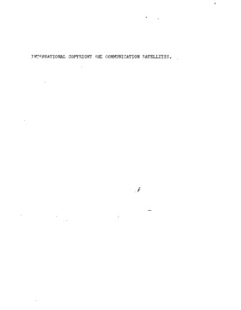 International copyright and communication satellites thumbnail