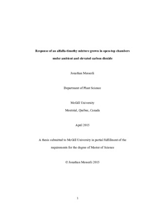 Response of an alfalfa-timothy mixture grown in open-top chambers under ambient and elevated carbon dioxide thumbnail