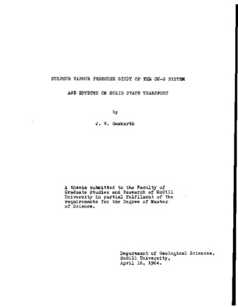 Sulphur vapour pressure study of the Cu-S system and effects on solid state transport. thumbnail
