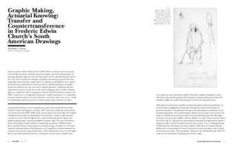 Graphic Making, Actuarial Knowing: Transfer and Counter-Transference in Frederic Edwin Church's South American Drawings thumbnail