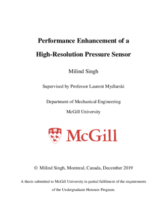 Performance Enhancement of a High-Resolution Pressure Sensor thumbnail