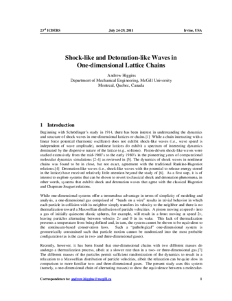 Shock-like and Detonation-like Waves in One-dimensional Lattice Chains thumbnail