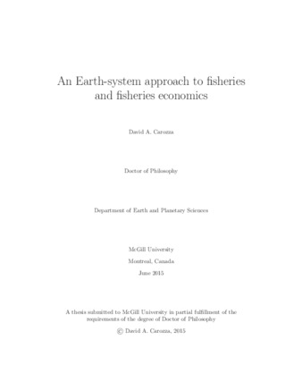 An Earth-system approach to fisheries and ﬁsheries economics thumbnail