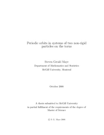 Periodic orbits in systems of two non-rigid particles on the torus thumbnail