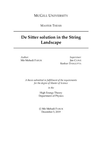 De Sitter solution in the string landscape thumbnail