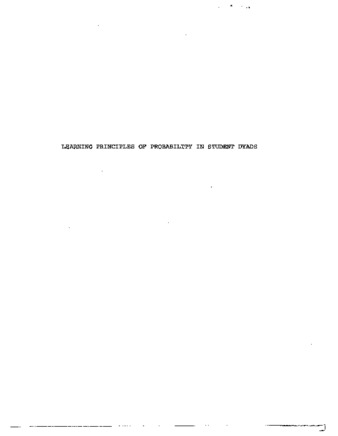 Learning principles of probability in student dyads: a cross-age comparison. thumbnail