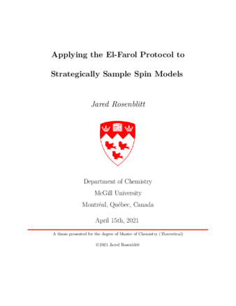 Applying the El-Farol protocol to strategically sample spin models thumbnail
