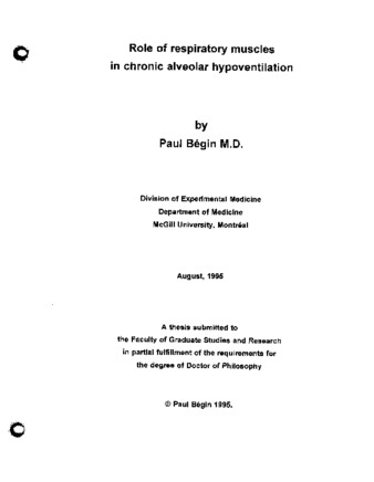 Role of respiratory muscles in chronic alveolar hypoventilation thumbnail