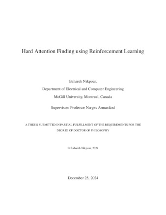 Hard attention finding using reinforcement learning thumbnail