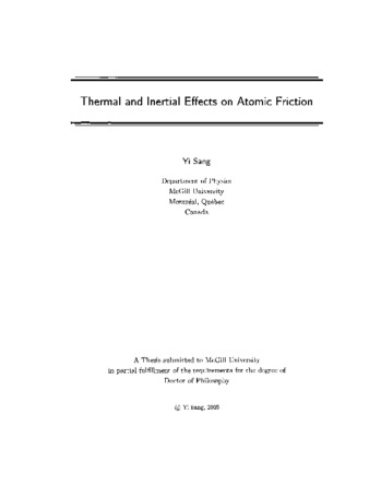 Thermal and inertial effects on atomic friction thumbnail