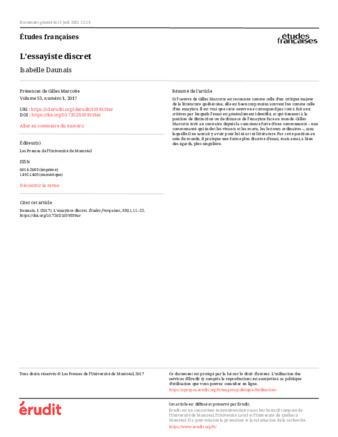 L’essayiste discret thumbnail