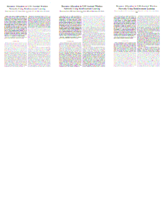 Resource Allocation in UAV-Assisted Wireless Networks Using Reinforcement Learning thumbnail