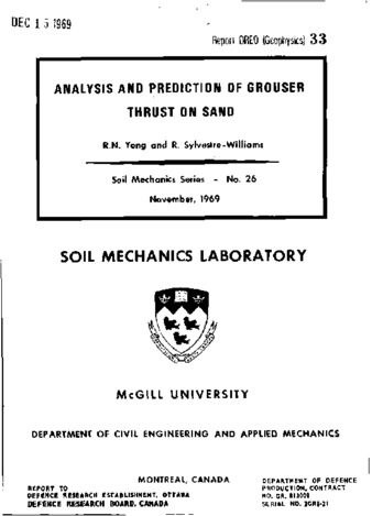 Analysis and prediction of Grouser thrust on sand thumbnail