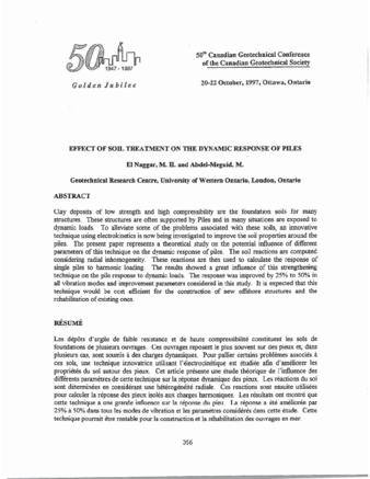 Effect of soil treatment on the dynamic response of piles thumbnail