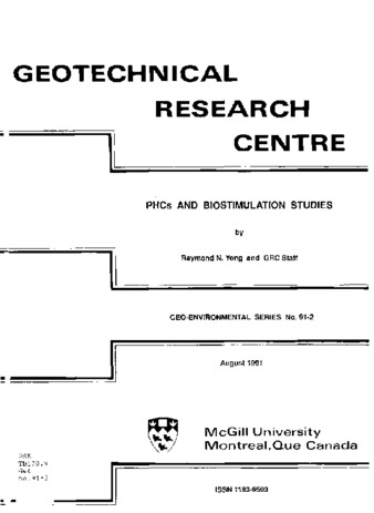 PHCs and biostimulation studies thumbnail