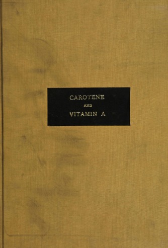 CAROTENE AND VITAMIN A. thumbnail