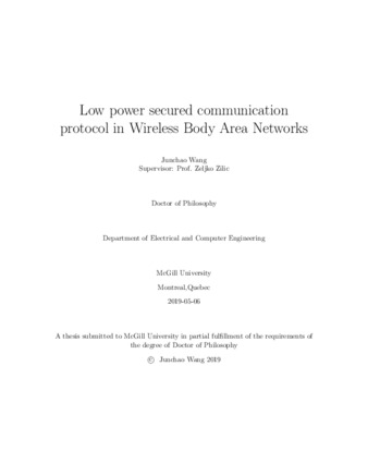 Low power secured communication protocol in wireless body area networks thumbnail