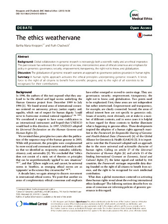 The ethics weathervane thumbnail