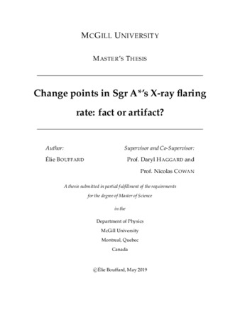 Change points in sgr A*’s X-ray flaring rate: fact or artifact? thumbnail