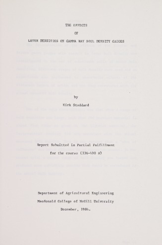 Effects of Layer Densities on Gamma Ray Soil Density Gauges thumbnail