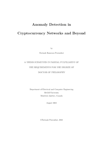 bachelor thesis cryptocurrency