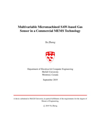 Multivariable micromachined SAW-based gas sensor in a commercial MEMS technology thumbnail