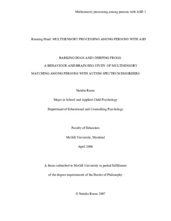 What is autism image