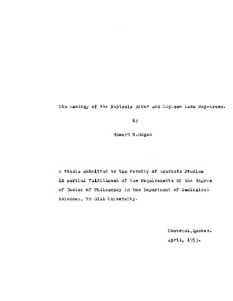 The geology of the Nipissis River and Nipisso Lake map-areas. thumbnail