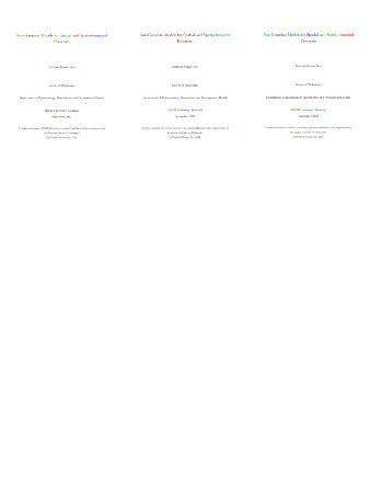 Non-Gaussian models for spatial and spatio-temporal processes thumbnail