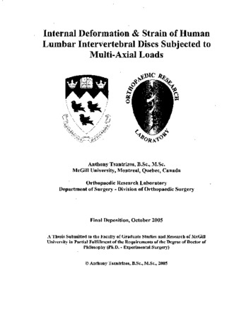 Internal deformation and strain of human lumbar intervertebral discs subjected to multi-axial loads thumbnail