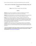 Recovery and severe mental illness: The role of romantic relationships, intimacy, and sexuality thumbnail